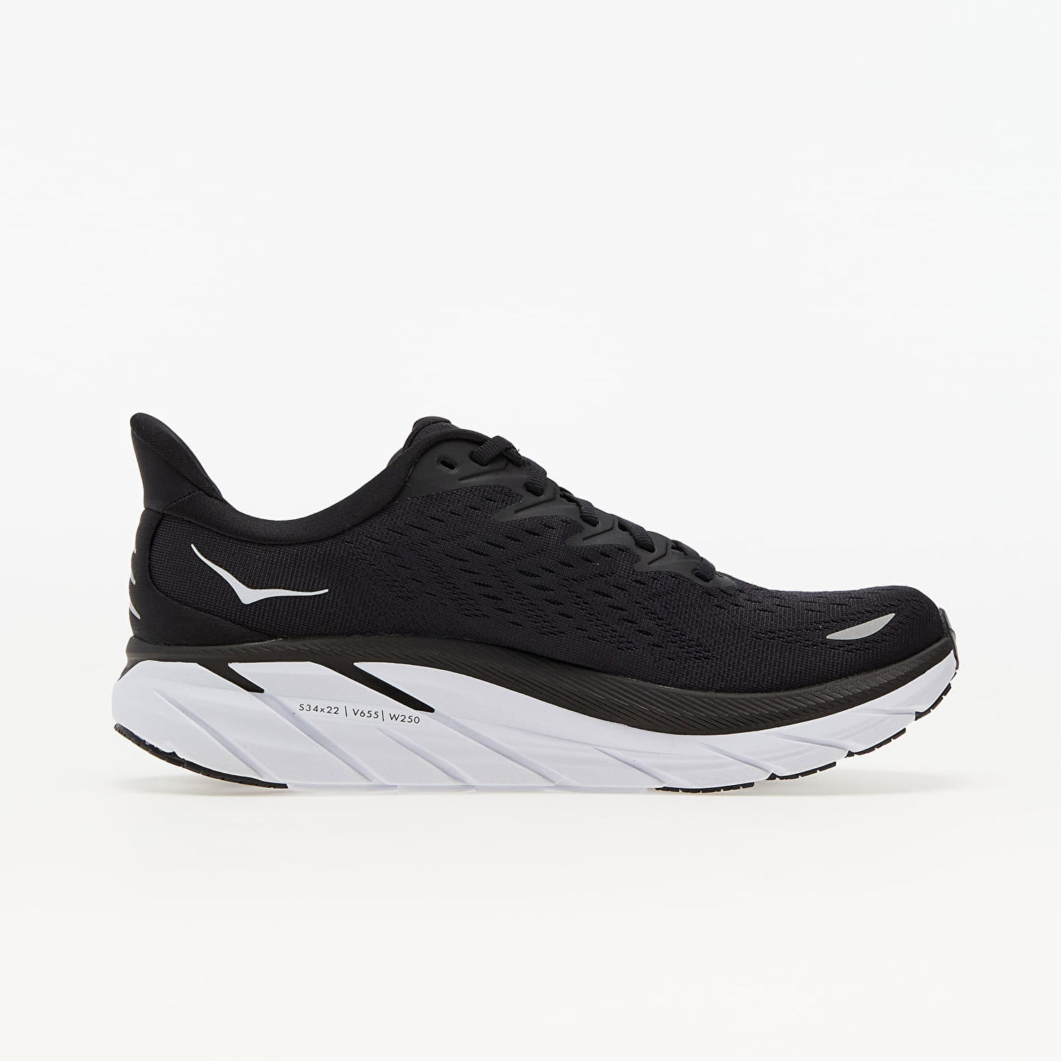 Кецове и обувки Hoka One One Clifton 8 Черно | 1119393-BWHT, 1