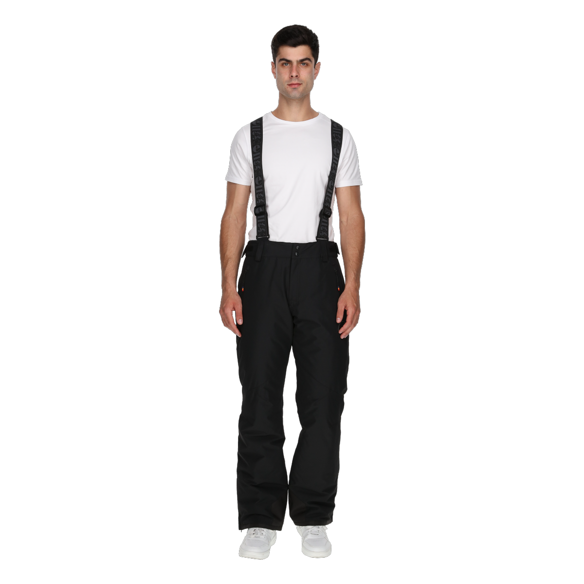 Панталони Ellesse Soft Shell Ski Pants with Suspenders Черно | ELA243M111-01, 0