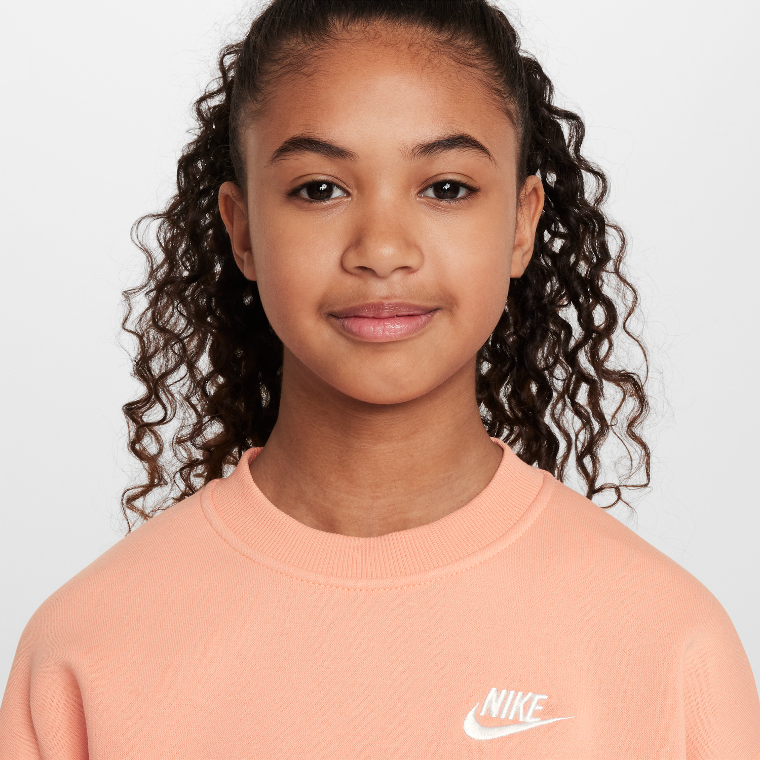 Пуловер Nike Nike Sportswear Club Fleece Crewneck Sweatshirt Оранжево
 | FD2923-844, 1