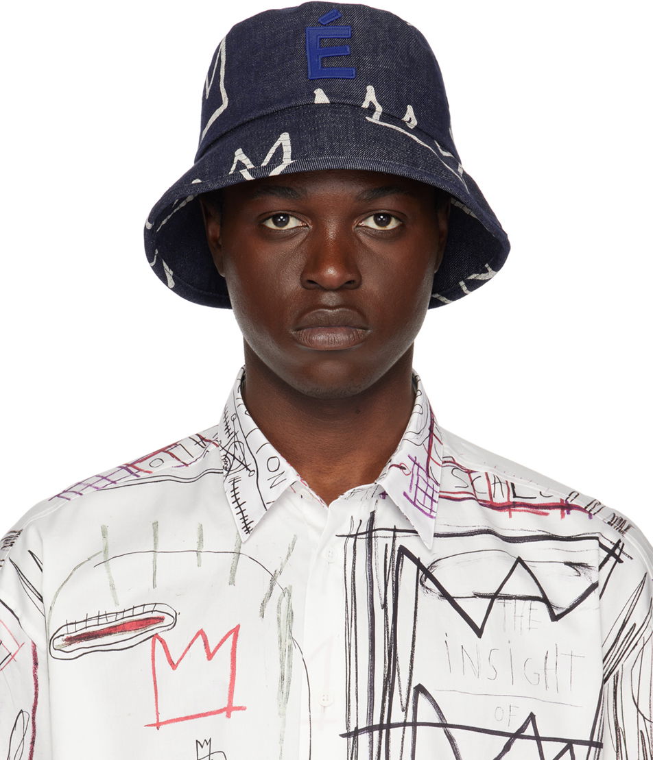 Шапка Études Indigo Denim Crown Bucket Hat Синьо | E23NC921C00540, 0