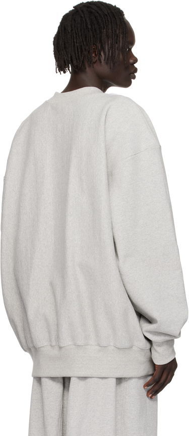 Суитчър HED MAYNER Hed Mayner Fur Trim Sweatshirt Сиво | HMMB72006P-HB211, 2