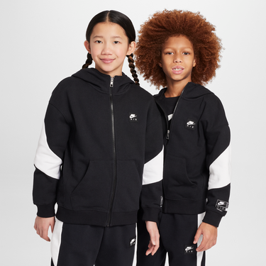 Суитчър Nike Nike Air Full-Zip Fleece Hoodie Черно | HV1219-010, 0