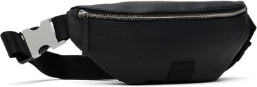 Чанта за кръста BOSS Black Leather Belt Bag Черно | 50535679, 1