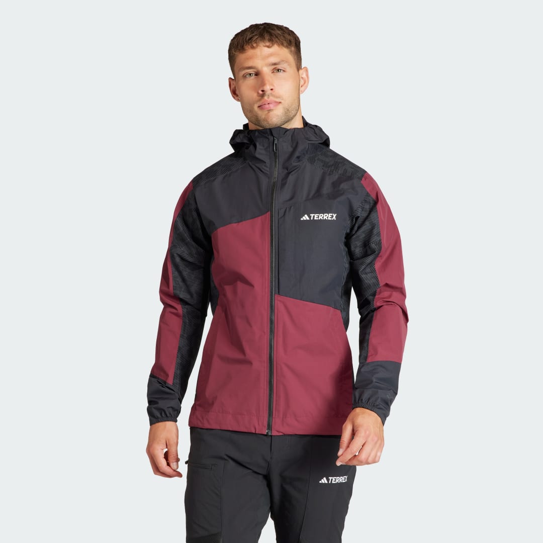 Яке adidas Performance TERREX Xperior Hybrid RAIN.RDY Червено | IB4958, 1