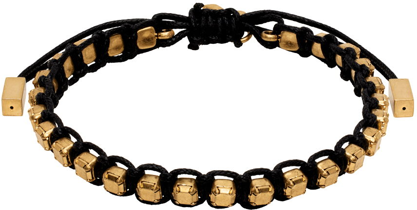 Гривна Palm Angels Palm Beads Bracelet Черно | PMOA044R24MAT0011076, 0