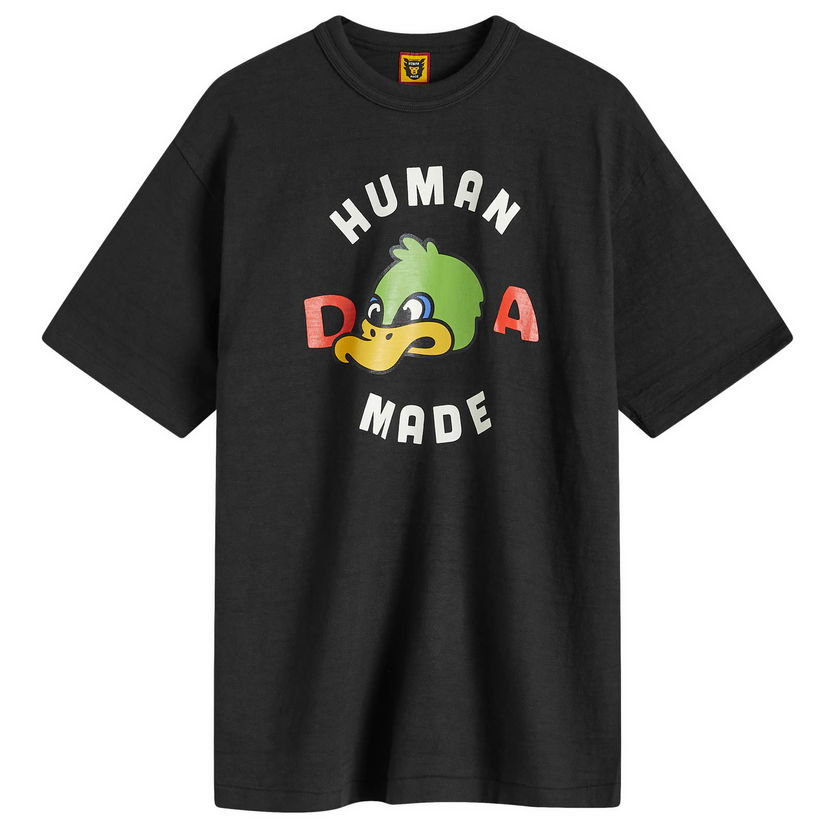 Тениска Human Made Graphic T-Shirt With Duck Print Черно | HM28TE015-BK