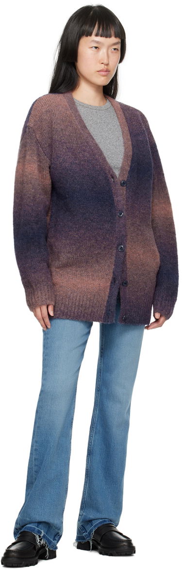 Пуловер rag & bone Rag & Bone Holly Gradient Cardigan Лилаво | WAS23F043MW43, 3