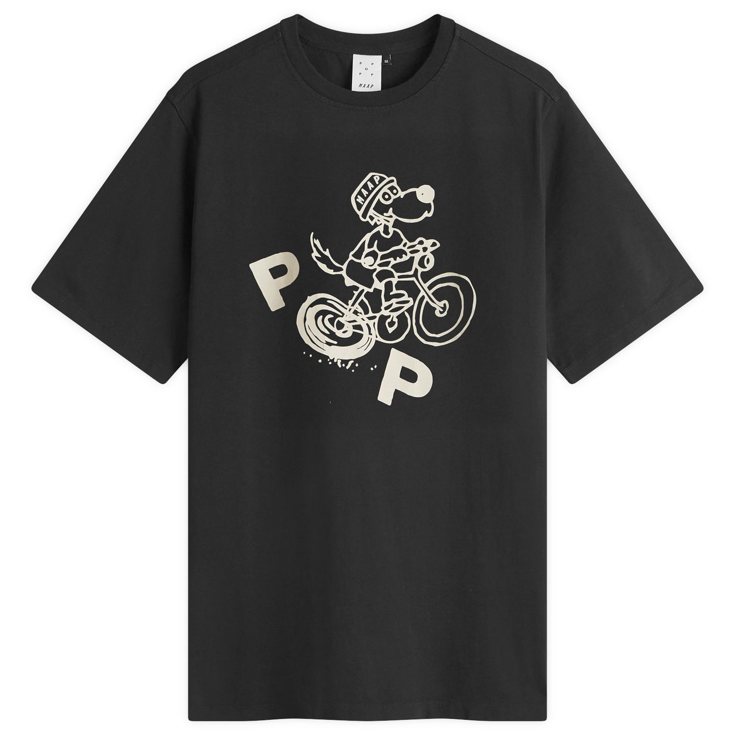 Тениска Pop Trading Company x MAAP Graphic Tee Черно | MAPOPSS25-02-029, 1