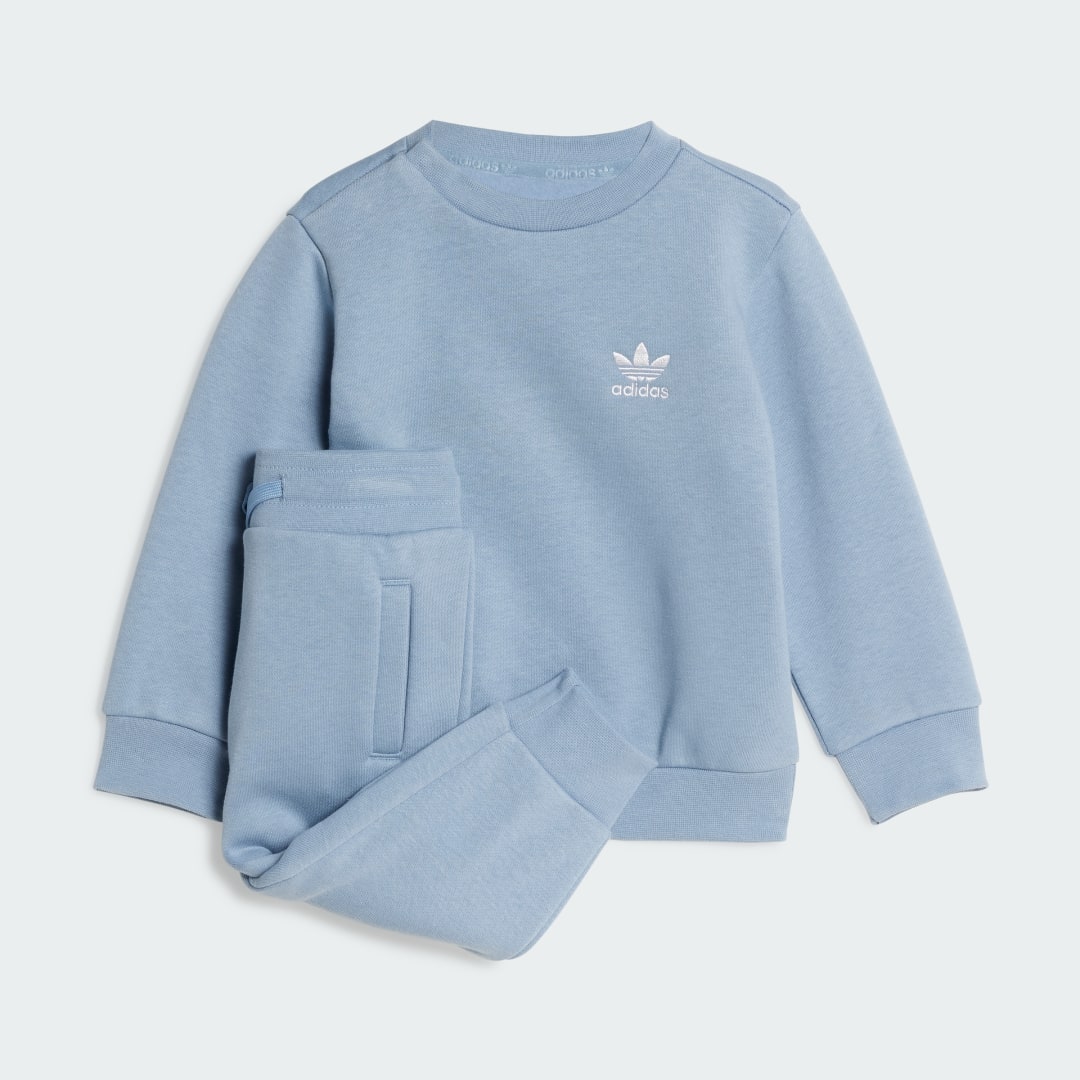 Комплект adidas Performance Crew Kids Set Синьо | JY4870, 0