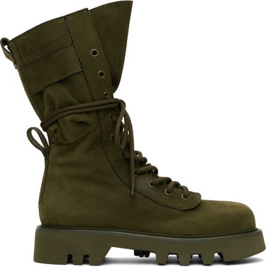 Облекло JW Anderson JW Anderson Combat Leather Boots Зелено | BT0100-LA0258, 0
