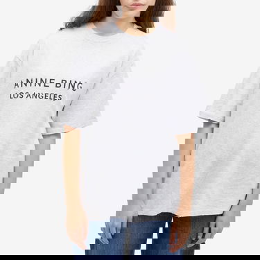 Тениска Anine Bing Myers T-Shirt Size X-Small Сиво | A-08-10155-GRY1, 2