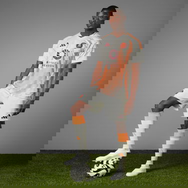 Фланелка adidas Performance AS Roma 24/25 Away Jersey Бежово | IS5405, 3