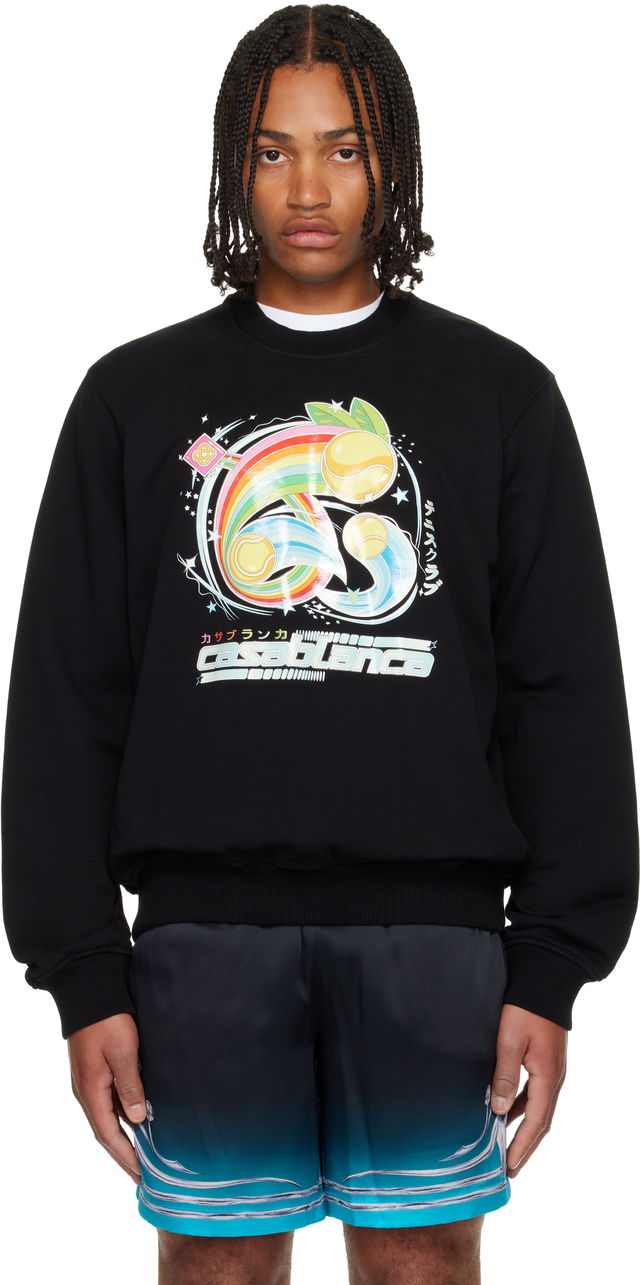 Casablanca Manga Tennis Ball Sweatshirt