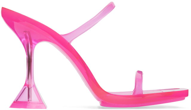 Amina Muaddi Brito Slipper Heeled Sandals