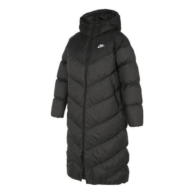 Парка Nike Sportswear Loose Fit Long Down Parka Черно | FD8213-010
