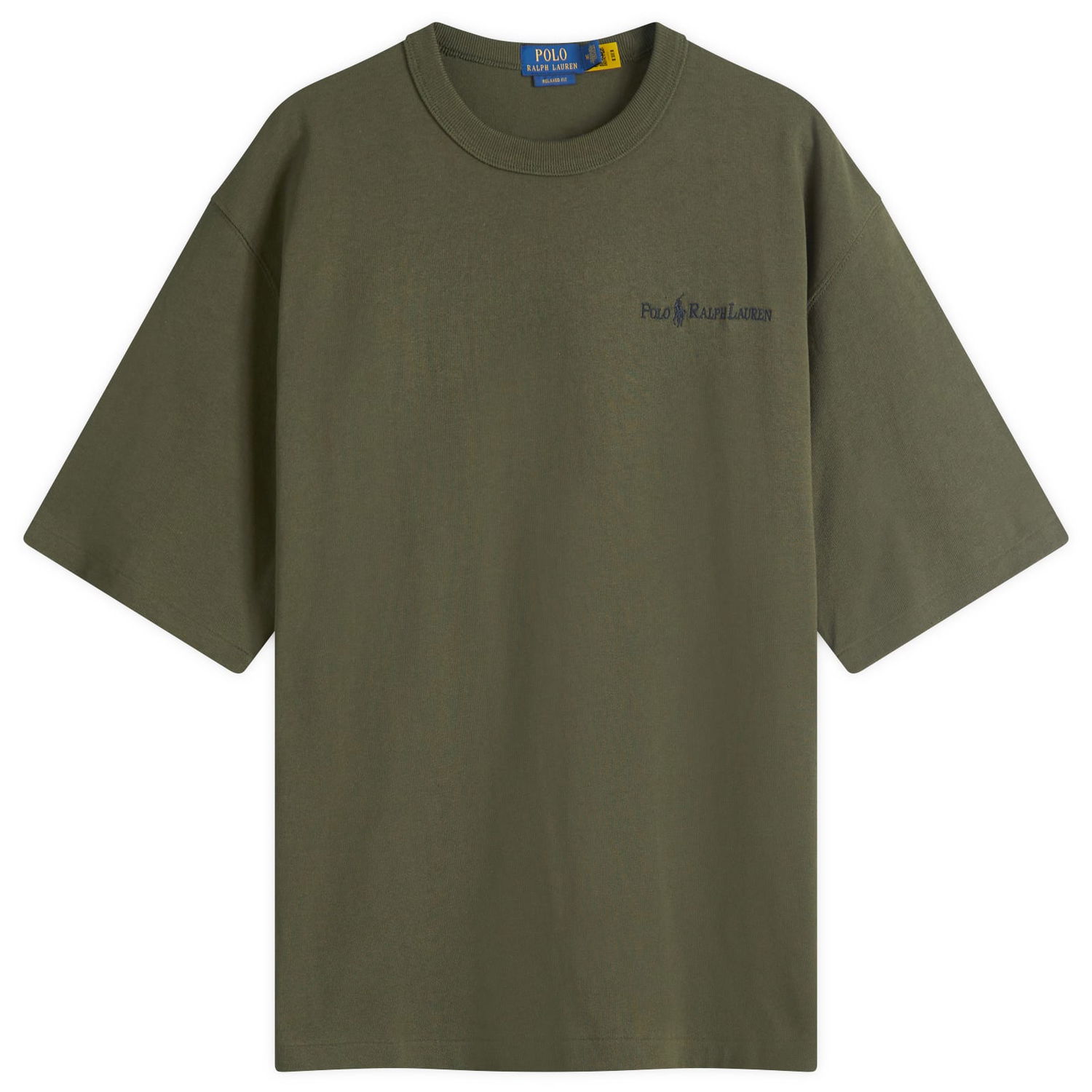 Тениска Polo by Ralph Lauren Relaxed Fit Embroidered Logo T-Shirt Зелено | 710961137001, 0