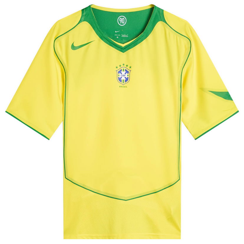 Фланелка Nike Brazil Reissue Short Sleeve Jersey Жълто | HV4426-741