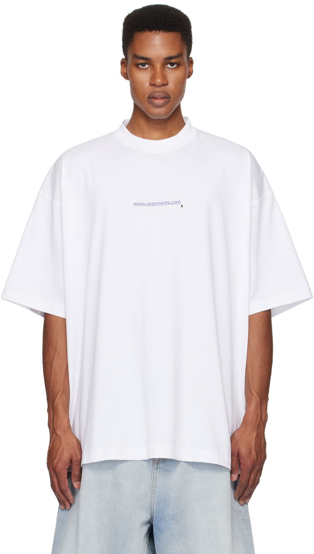 Oversized T-Shirt Website Print