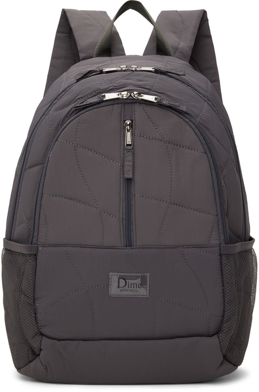 Раница Dime Gray Quilted Backpack Сиво | DIMESSP2447CHR, 0