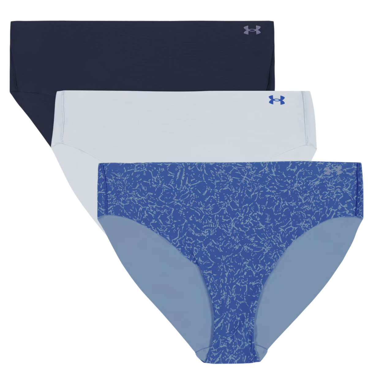 гащички Under Armour Under Armour Print 3-Pack Hipster Синьо | 1383898-402, 0