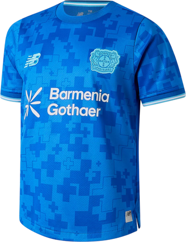 Фланелка New Balance Bayer 04 Leverkusen 3rd Jersey 2025/26 Синьо | jt230565-thd, 0