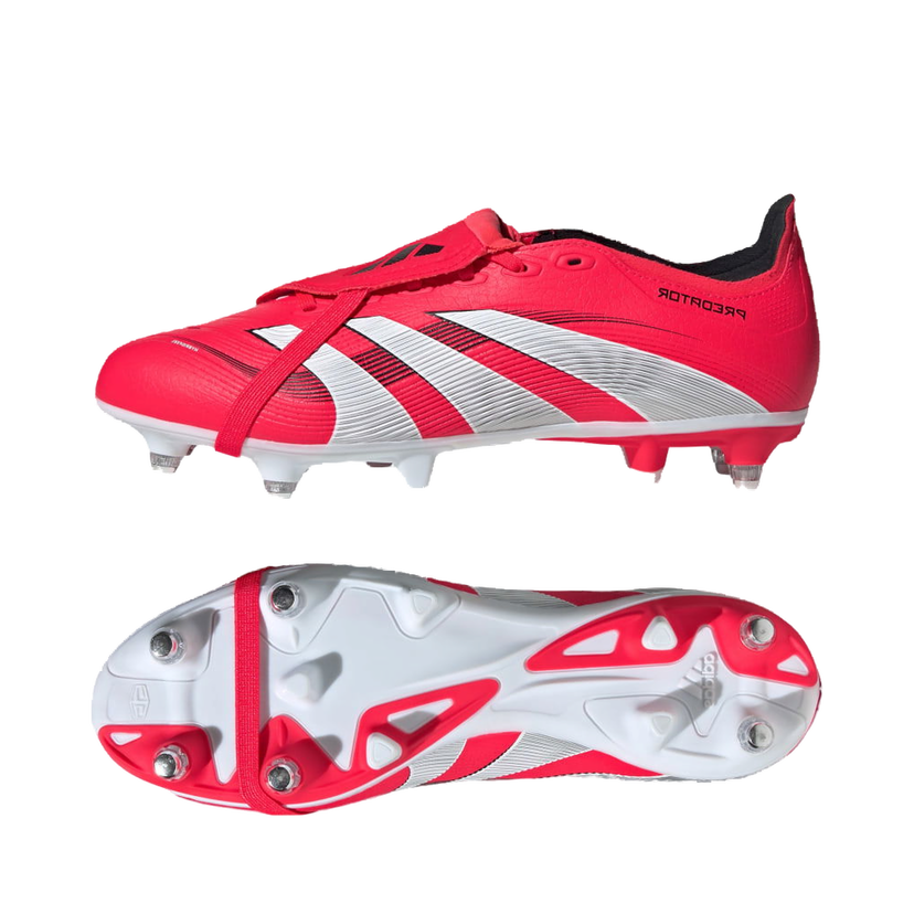 Кецове и обувки adidas Performance Predator League Fold-Over Tongue Soft Ground Червено | JP5739