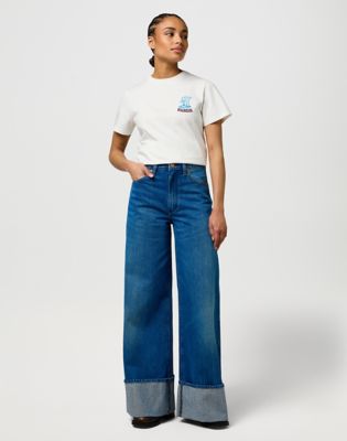 Тениска Wrangler Regular Graphic Tee XXL Бяло | 112370769:XXL, 2