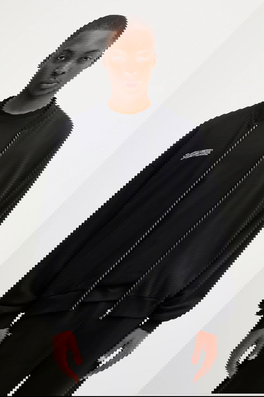 Яке бомбър PANGAIA Midweight Bomber Jacket Черно | 10002360, 0