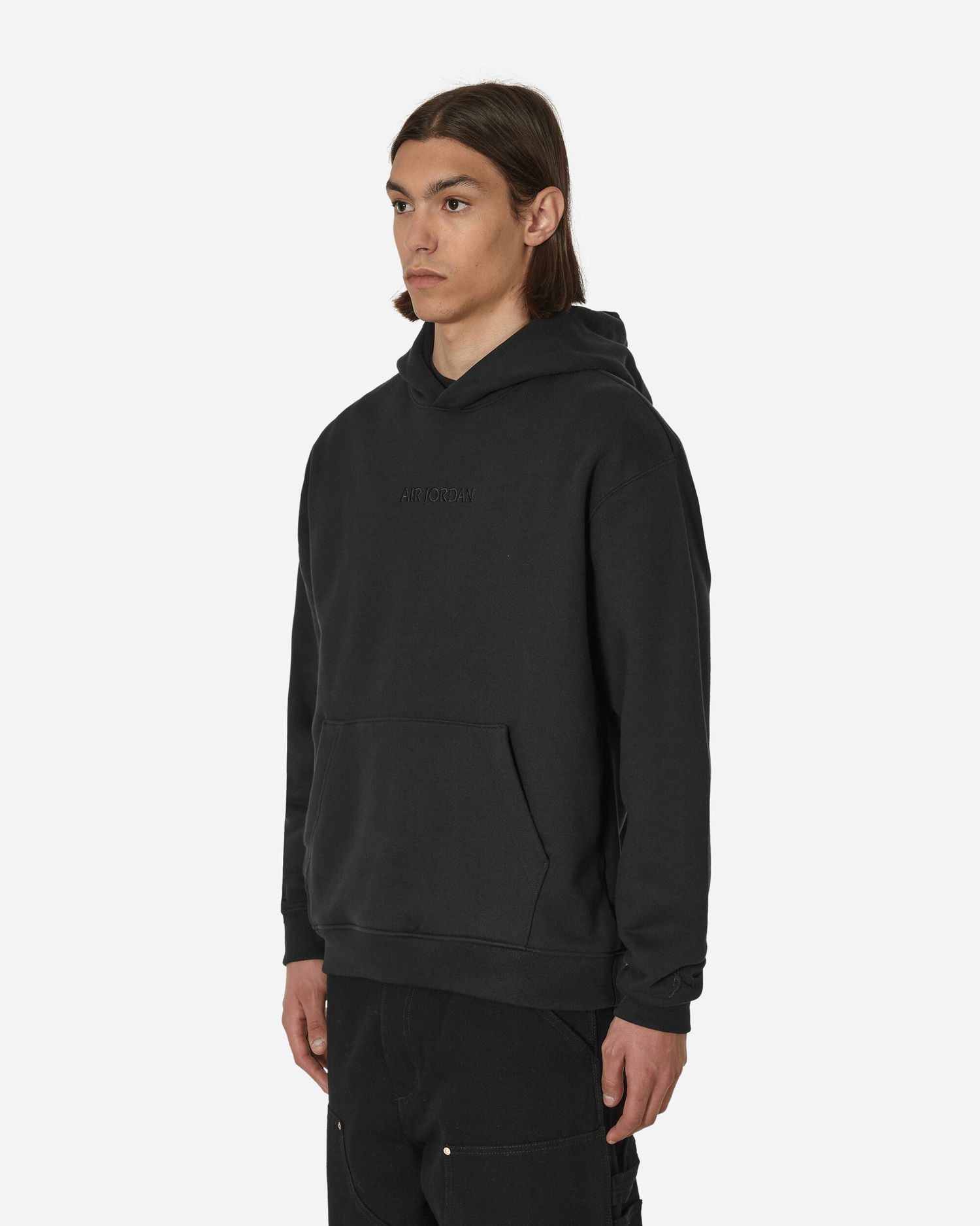 Суитчър Jordan Wordmark Fleece Hoodie Черно | FJ1966-010, 1