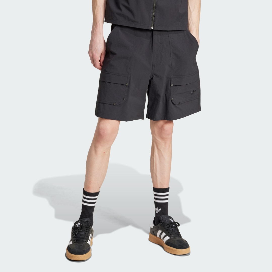 Къси панталони adidas Performance Premium Essentials Utility Cargo Shorts Черно | JD2107, 0