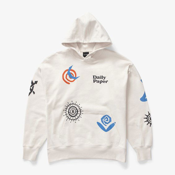Суитчър DAILY PAPER Puscren Hoodie Бежово | 2311052, 0