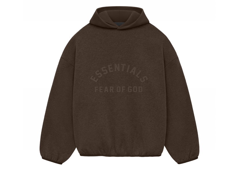 Суитчър Fear of God Core Collection Nylon Fleece Hoodie Heather Wood/Wood Кафяво | 202SU244312F