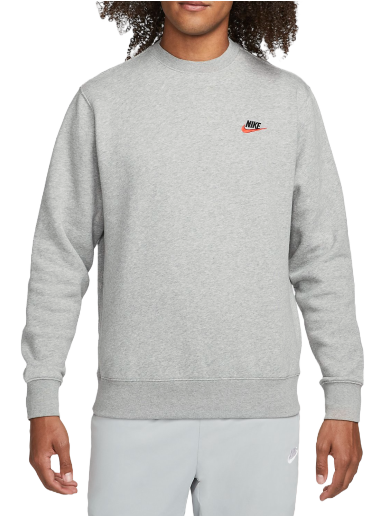 Пуловер Nike Nsw Club Crewneck Сиво | dq8383-064