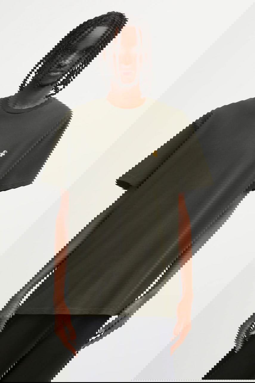 Тениска Carhartt WIP Chase Short Sleeve T-Shirt Зелено | I026391.3CBXX, 0