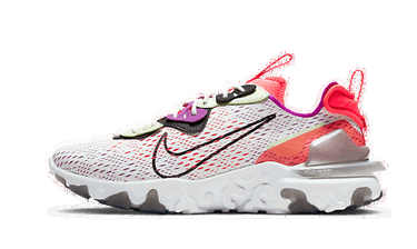 Кецове и обувки Nike React Vision ''White Laser Crimson'' GS Бяло | CD6888-102, 0