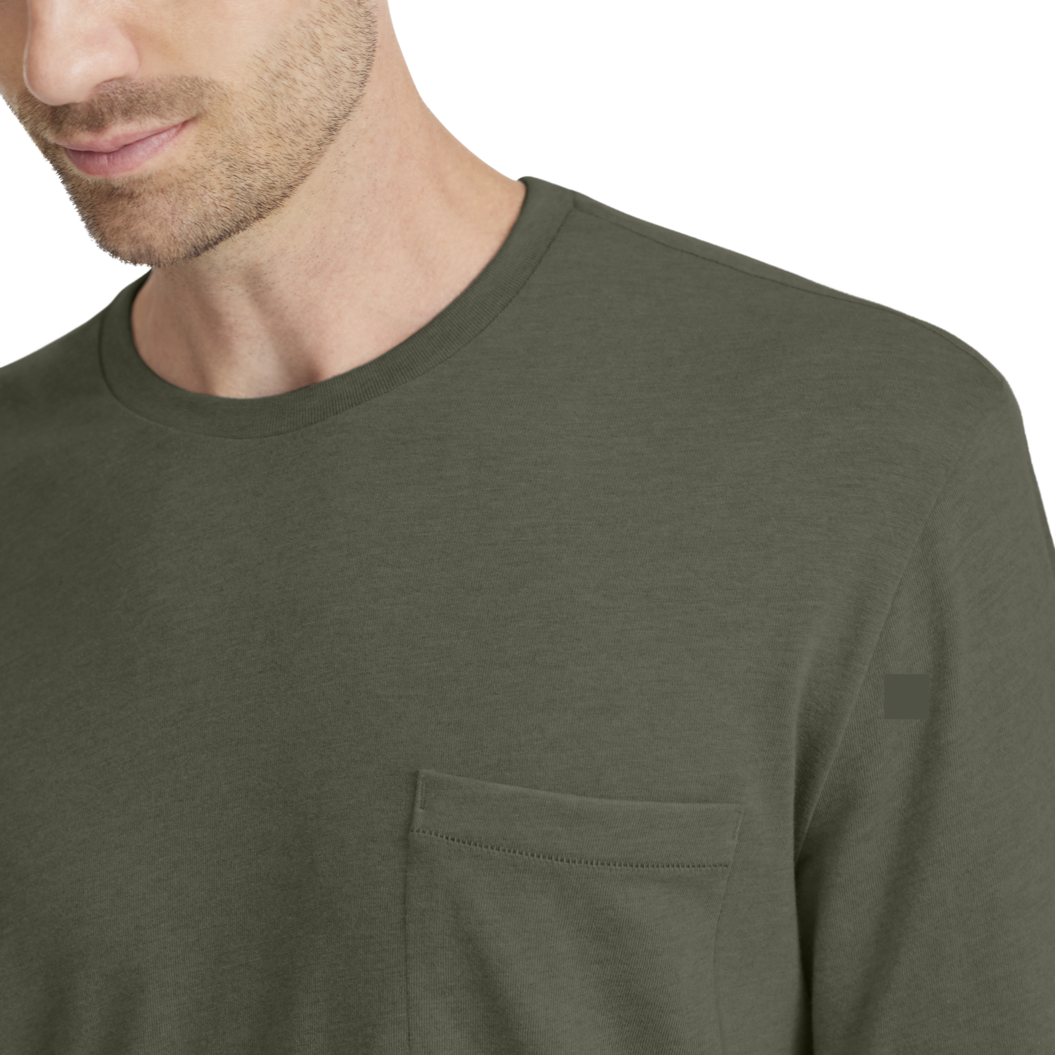 Тениска Allbirds Merino Long Sleeve T-Shirt, Size Small Зелено | A12117M, 1