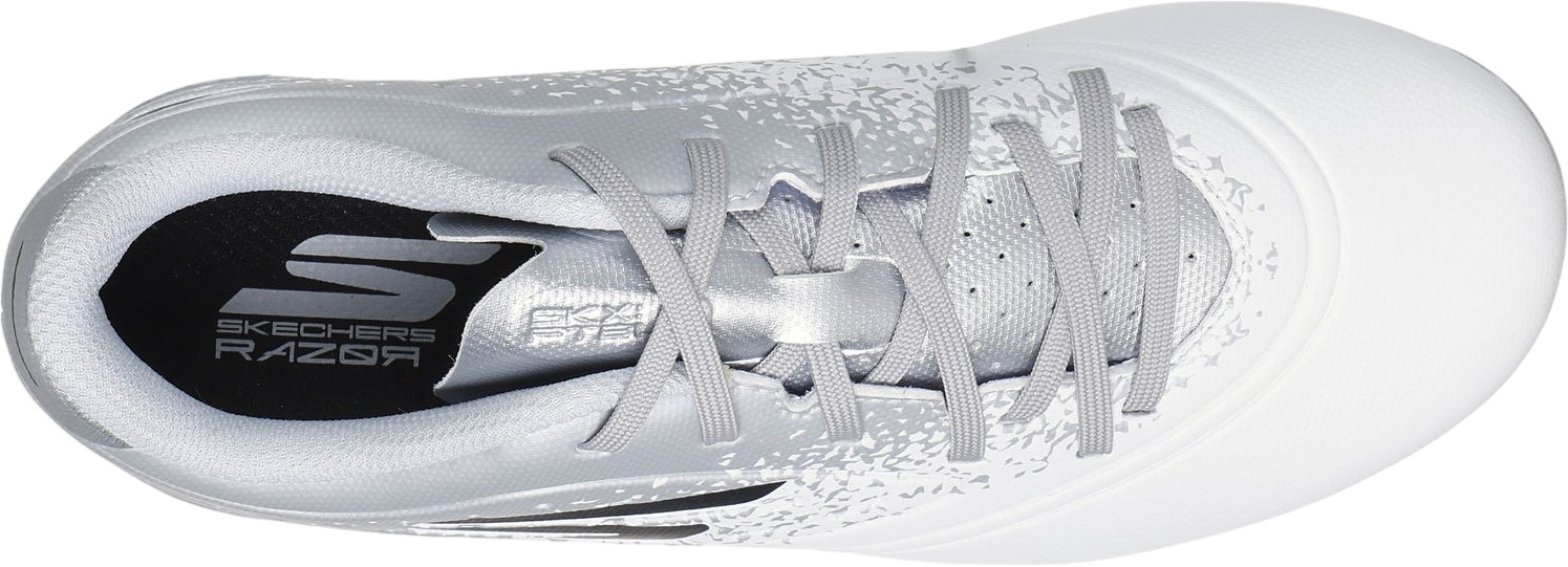 Кецове и обувки Skechers Razor 1.5 FG Jr Бяло | 252060l-wsl, 1