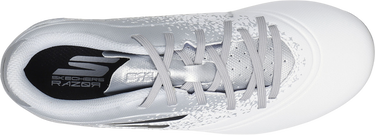 Кецове и обувки Skechers Razor 1.5 FG Jr Бяло | 252060l-wsl, 1
