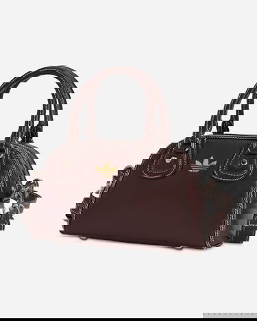Дамска чанта adidas Originals Wales Bonner Small Bowling Bag Кафяво | JD1167, 3