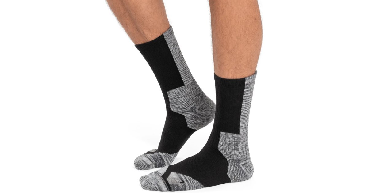 Чорапи On Running Explorer Merino Sock Черно | 386-01193, 1