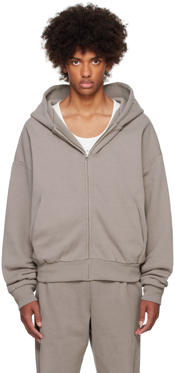Суитчър Entire Studios Thermal Hoodie Сиво | ES2488SA, 0