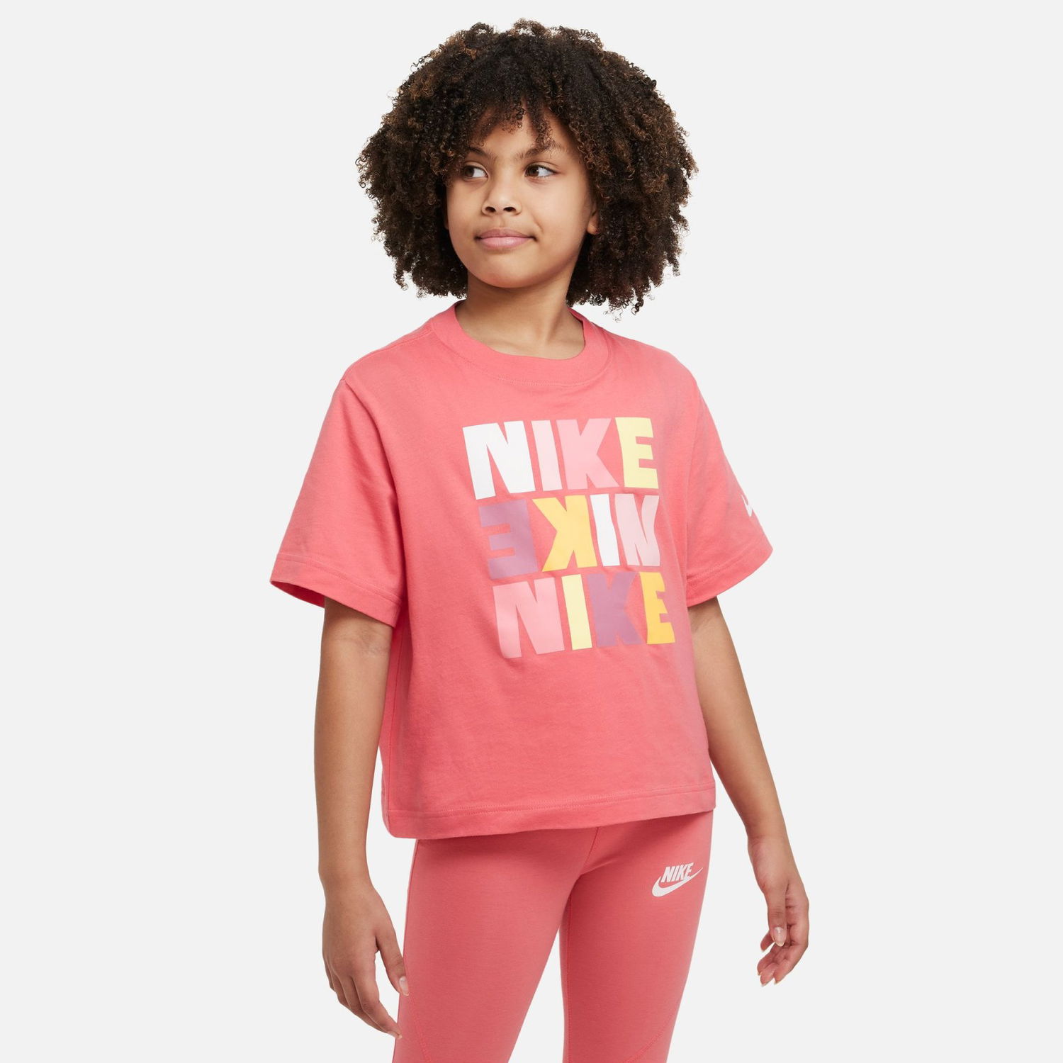 Съкратен топ Nike Sportswear T-Shirt Розово | DZ3579-894, 0