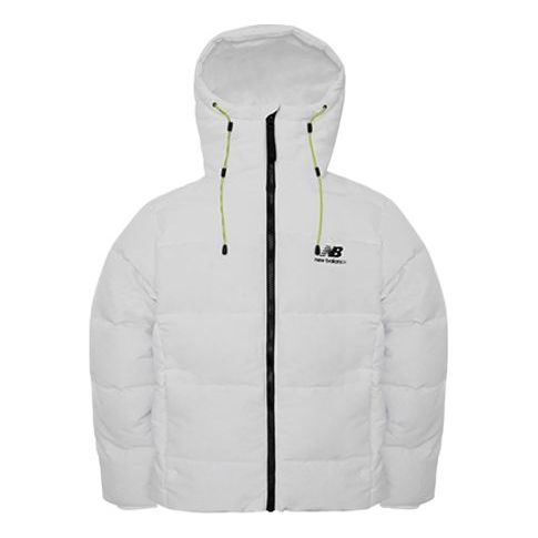 Пухо яке New Balance Warm Down Jacket Бяло | AMJ04359-MUN, 0