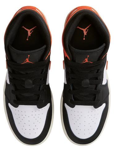 Кецове и обувки Jordan Jordan 1 Mid Black Toe Оранжево
 | DQ8423-801, 4