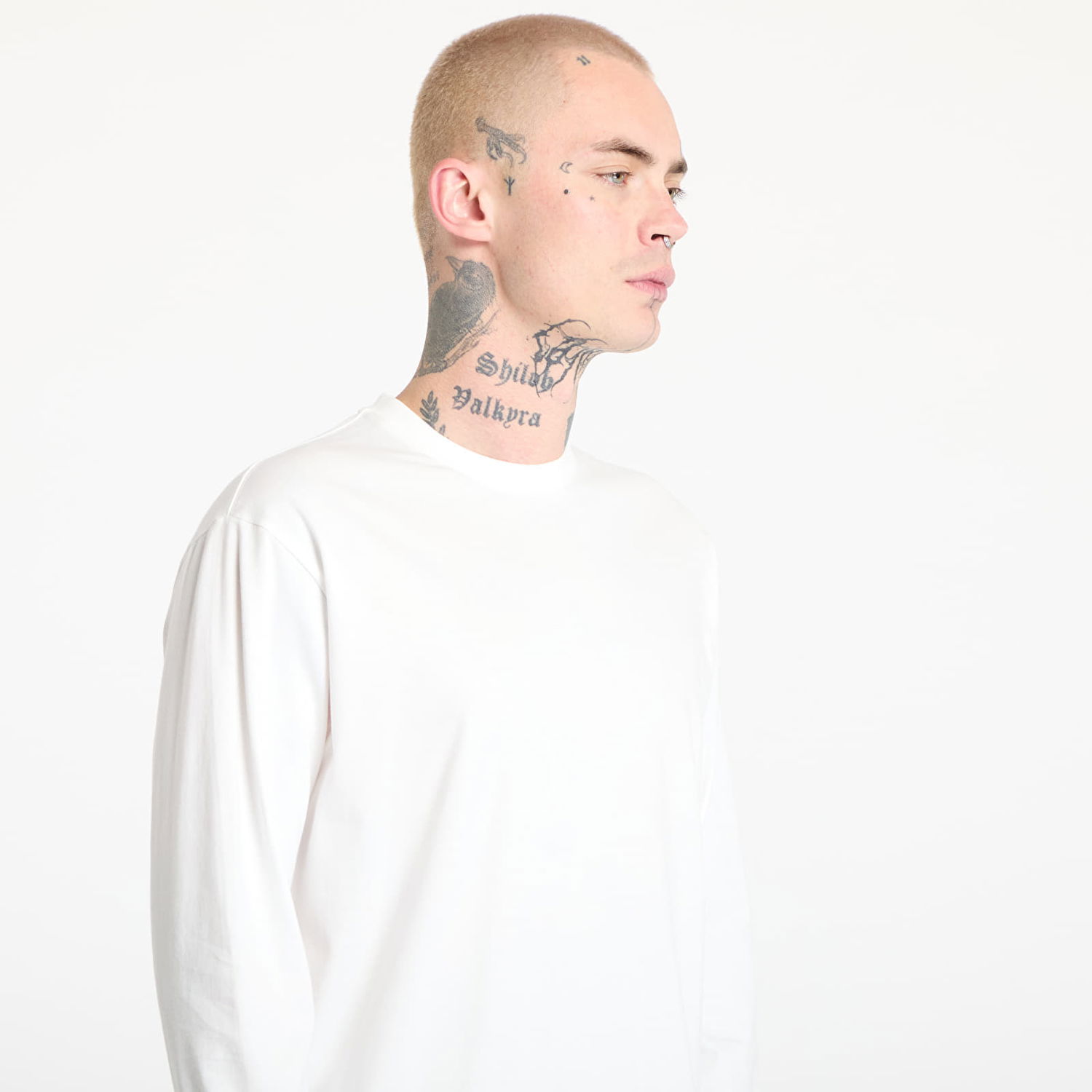 Тениска Y-3 Graphic Long Sleeve Top Бяло | JM3234, 1