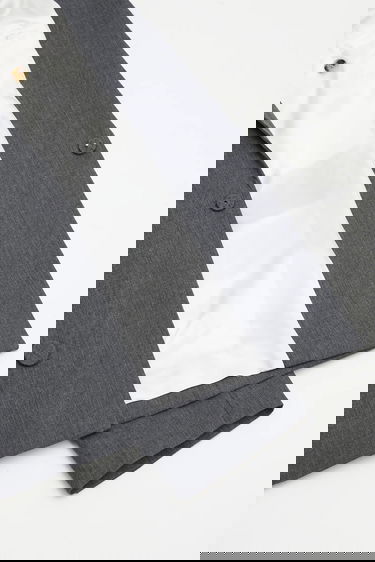 Яке JW Anderson JW Anderson Double Breasted Tailored Blazer Сиво | JK0401.PG1821, 4