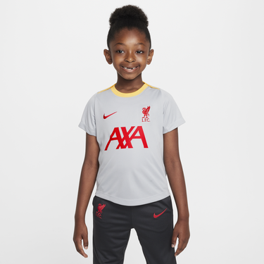 Фланелка Nike Liverpool FC Academy Pro Dri-FIT Short Sleeve T-Shirt Сиво | FQ2777-078, 1