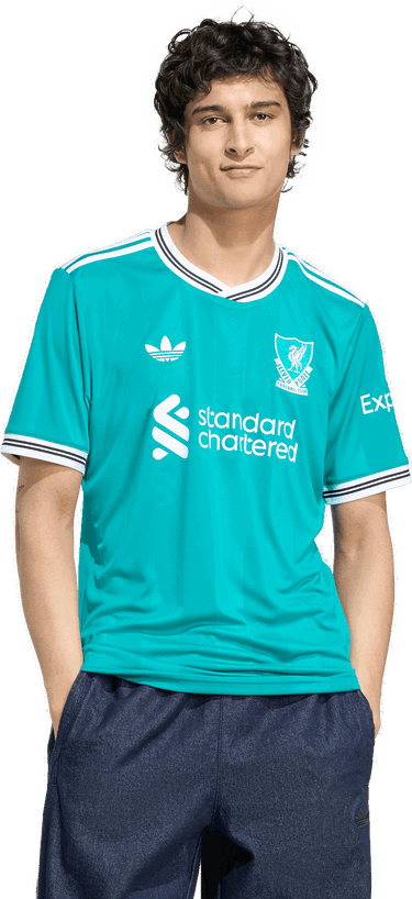 Фланелка adidas Performance Liverpool FC Third Kit 25/26 Тюркоазено | JV6428, 3