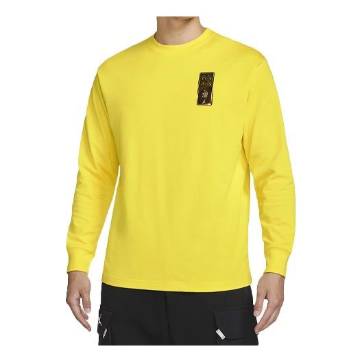 Тениска Jordan Jordan 23 Engineered Round Neck Pullover Жълто | CV3012-731, 0