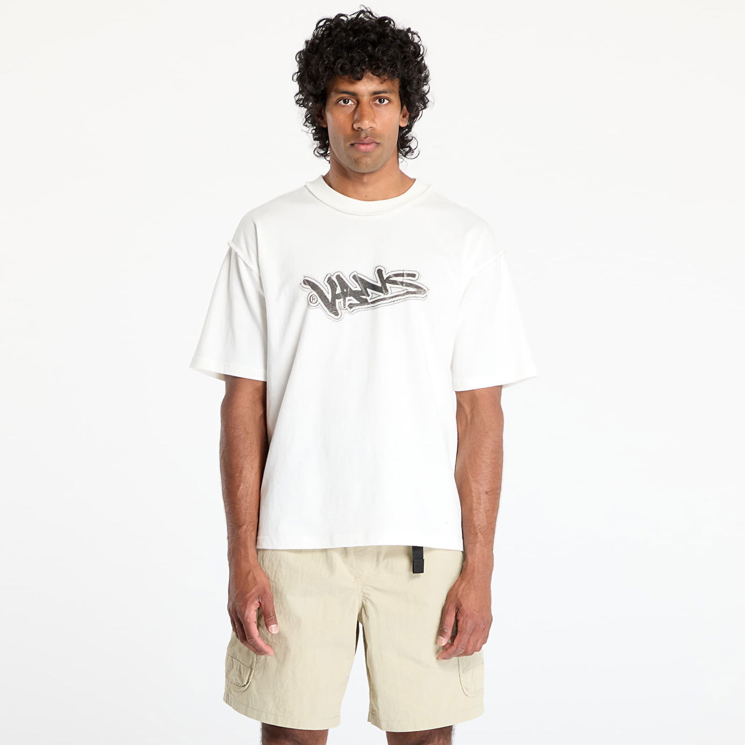 Тениска Vans Vans LX Slap Short Sleeve T-Shirt Бяло | VN000MGUFS81, 0